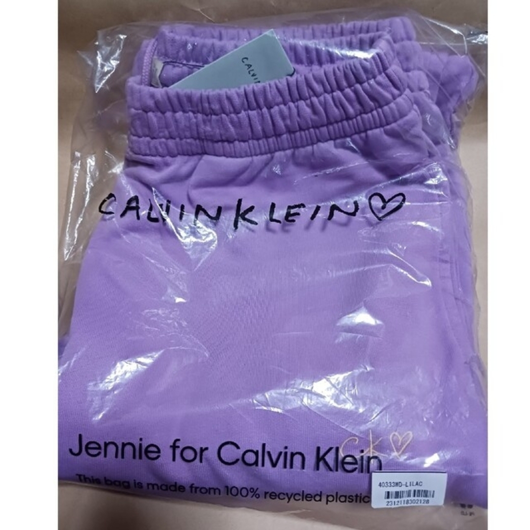 Jennie for Calvin KLEIN フレンチテリードロストジョガーS-