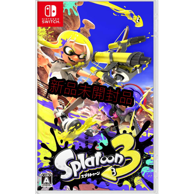 ⭐️新品未開封品⭐️スプラトゥーン3  Nintendo Switch ソフト