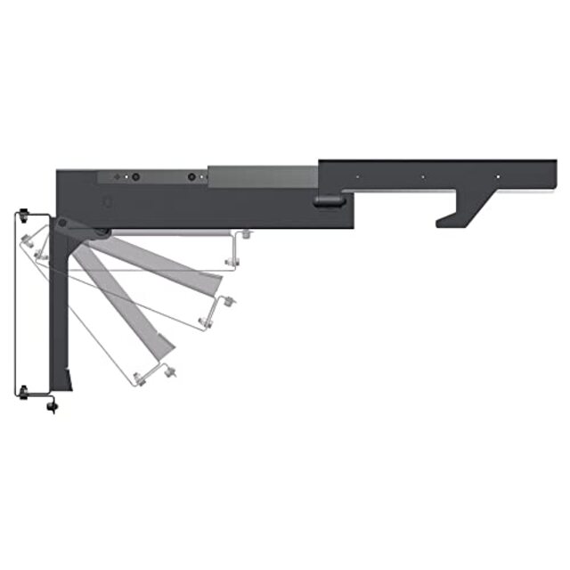 MORryde TV40-010H Slide-Out and Flip Down TV Ceiling Mount by MOR/ryde