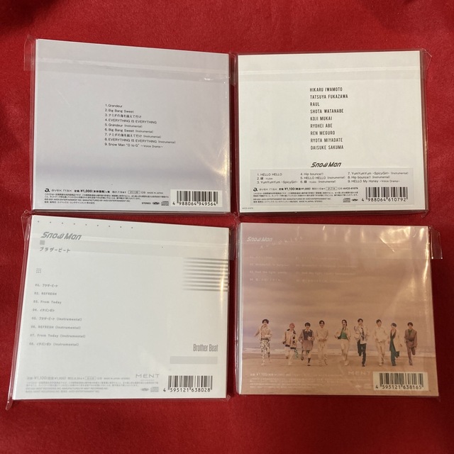 Snow Man - まとめ売り Snow Man CDシングル通常盤初回スリーブ仕様4
