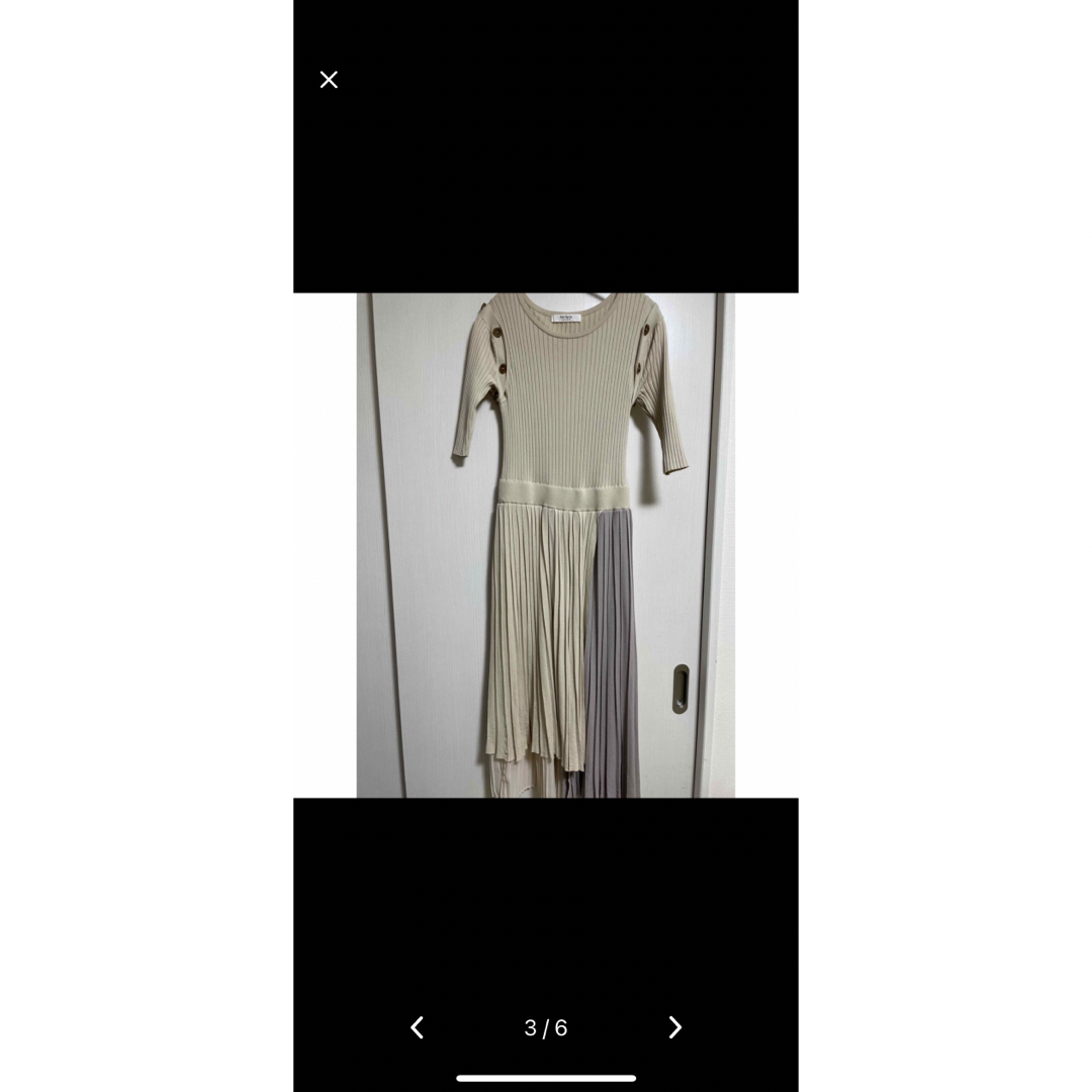 LI BLEND KNIT LONG DRESS