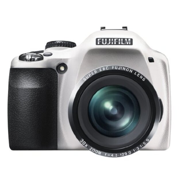 FUJIFILM デジタルカメラ FinePix SL300 光学30倍 ホワイト F FX-SL300WH
