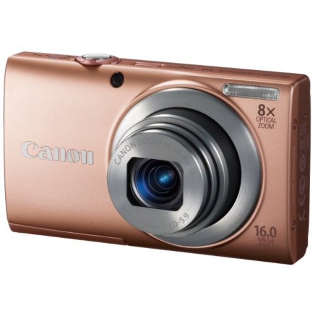 Canon デジタルカメラ PowerShot A4000IS ピンク 1600万画素 光学8倍ズーム PSA4000IS(PK)