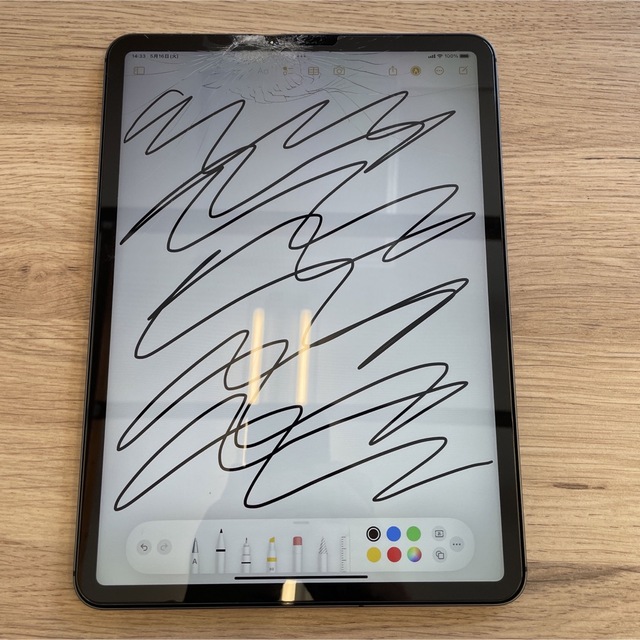 【ジャンク】iPad Pro11 2世代ガラス割れ液晶アセンブリ