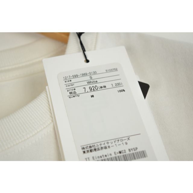 TANG TANG(タンタン)の新品* TANGTANG × ALBERT EINSTEIN 半袖 Tシャツ S メンズのトップス(Tシャツ/カットソー(半袖/袖なし))の商品写真