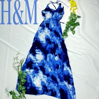 エイチアンドエム(H&M)のH&M エイチアンドエム ワンピース スリット リゾート 海 夏 セクシー 夏服(ロングワンピース/マキシワンピース)