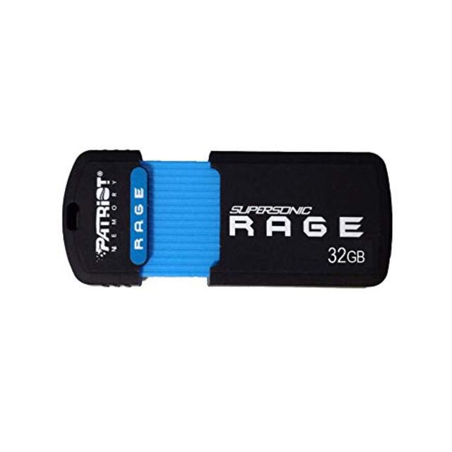 【中古】Patriot 32GB Supersonic Rage XT USB 3.0 Flash Drive PEF32GSRUSB i8my1cf