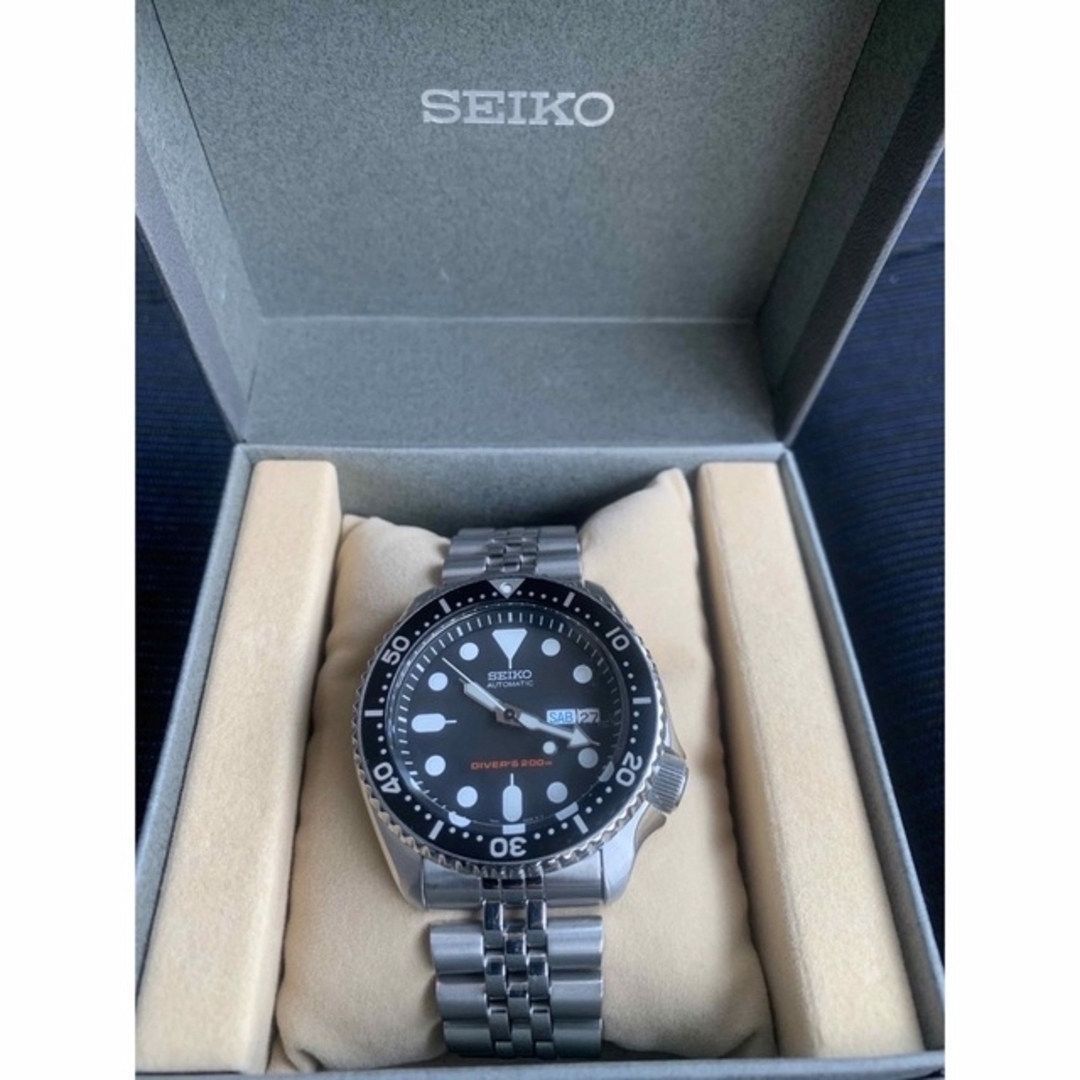 新品未使用➕おまけ付き　SEIKO ブラックボーイ　SKX007K2 ダイバー