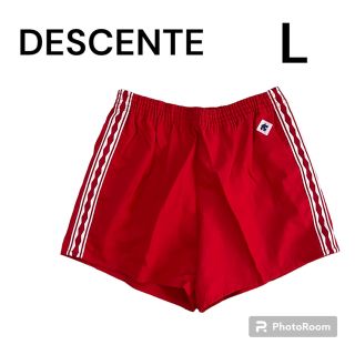 デサント(DESCENTE)の未使用 デサント ショートパンツ赤L(ウェア)