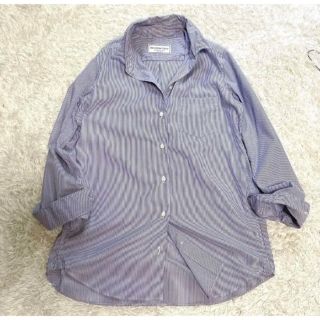 新品登場 美品△Deuxieme classe ワイヤーウォッシュシャツ△ホワイト