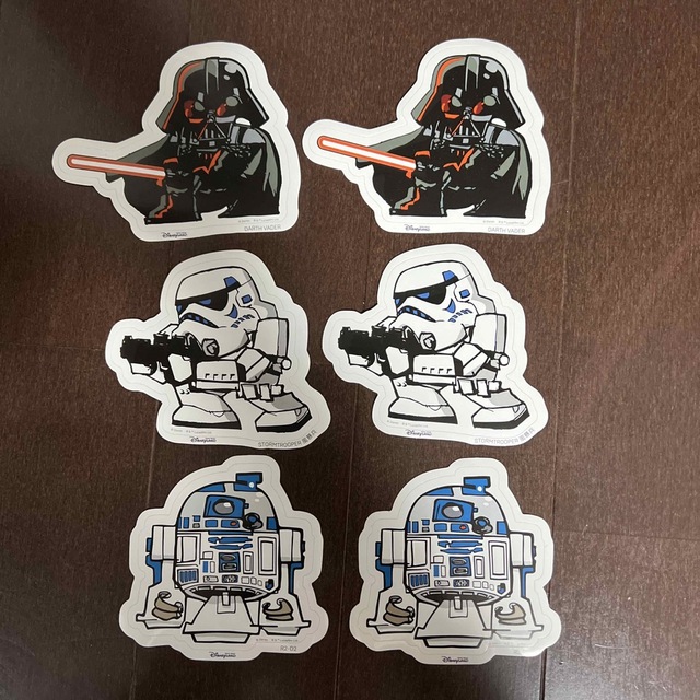スターウォーズ 非売品 シール 3種 6枚 | フリマアプリ ラクマ