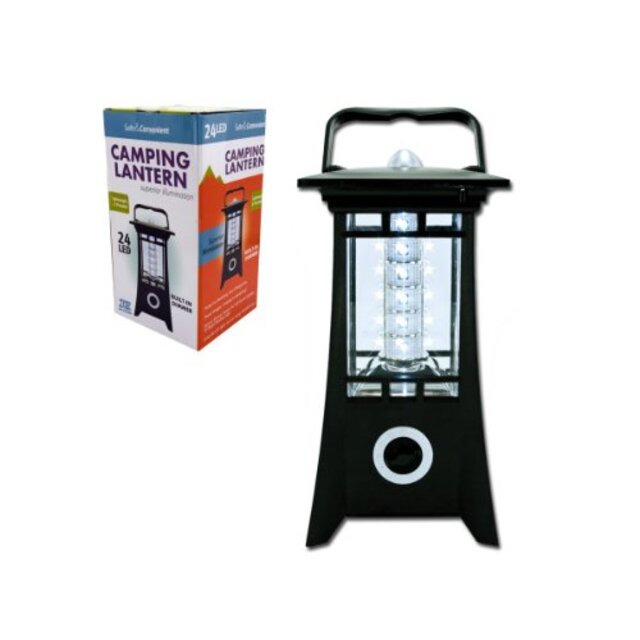 bulk buys LED Camping Tower Lantern Black by bulk buys i8my1cf