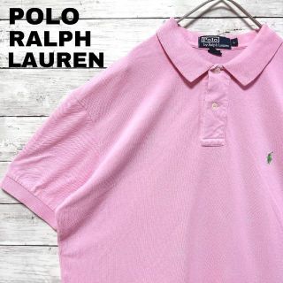 ポロラルフローレン(POLO RALPH LAUREN)の70n US古着 ポロラルフローレン 鹿の子 半袖ポロシャツ ポニー刺繍(ポロシャツ)