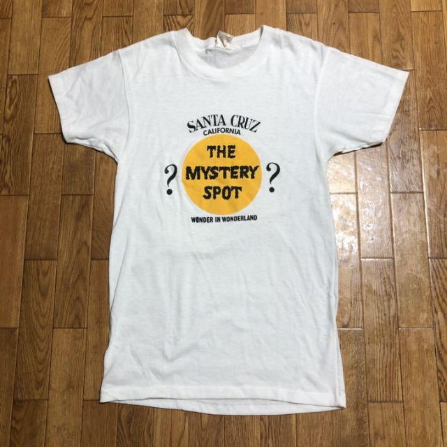 80s The Mystery Spot カリフォルニア Tシャツ 白 S