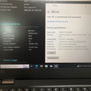 2021春夏新作】 #36 - Lenovo Lenovo by L13 ThinkPad L13 i5\16\512の