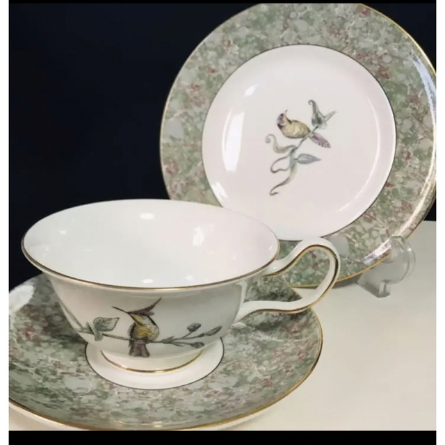 WEDGWOOD - ウェッジウッド ハミングバード ピオニー リーカップ WEDGWOOD - ウェッジウッド ハミングバード ピオニー リーカップ