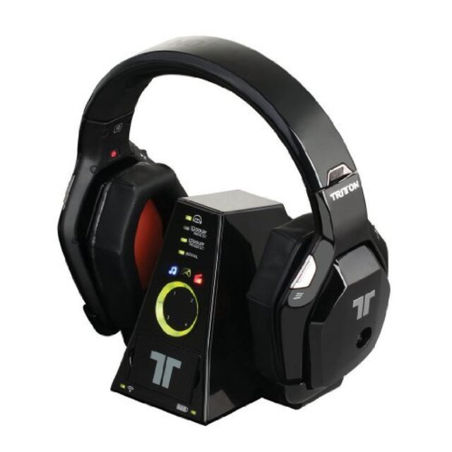 [光デジタル音声出力端子 (角型)のあるXbox360初期型またはXbox360S専用] TRITTON Warhead 7.1 Wireless Surround Headset i8my1cf