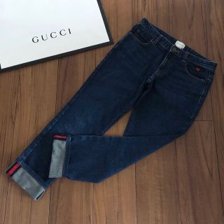 グッチ(Gucci)の【お取置き中】グッチチルドレン デニムパンツ 12(デニム/ジーンズ)