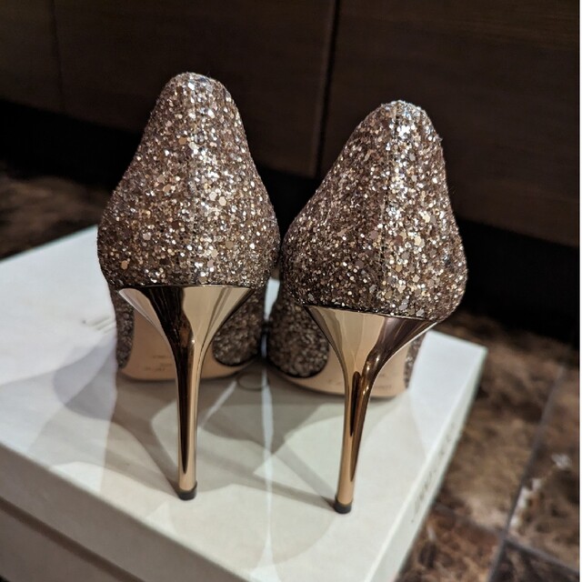 JIMMY CHOO - 【美品】ジミーチュウ パンプス 36 ラメ ハイヒール ...