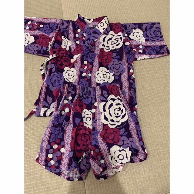 ANNA SUI mini(アナスイミニ)のアナスイミニ　甚平　90cm キッズ/ベビー/マタニティのキッズ服女の子用(90cm~)(甚平/浴衣)の商品写真