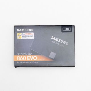 サムスン(SAMSUNG)のSAMSUNG 860 EVO 1TB(PCパーツ)