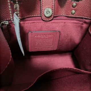 COACH コーチ トートバッグ ブラックスモーク レディース ミニトート