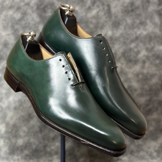 70ソールレザーソール付属品【靴博限定！】Crockett&Jones Alex Cordovan 7.0E