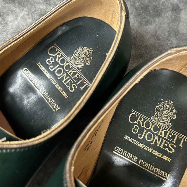 Crockett&Jones(クロケットアンドジョーンズ)の【靴博限定！】Crockett&Jones Alex Cordovan 7.0E メンズの靴/シューズ(ドレス/ビジネス)の商品写真