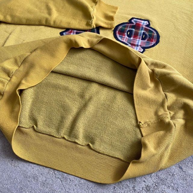 古着 majestic 80s USA製 ワッペン AΦ チェック ビンテージの 古着 majestic 80s USA製 ワッペン AΦ チェック ビンテージの