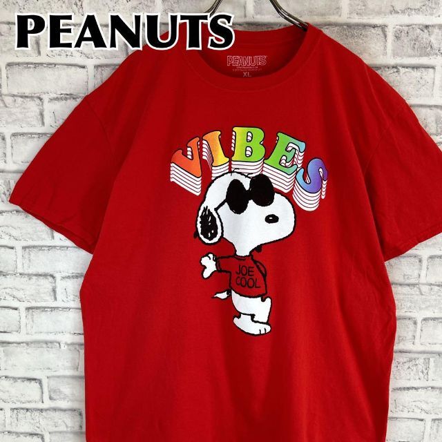 PEANUTS(ピーナッツ)のPEANUTS ピーナッツ スヌーピー キャラクター Tシャツ 半袖 輸入品 メンズのトップス(Tシャツ/カットソー(半袖/袖なし))の商品写真