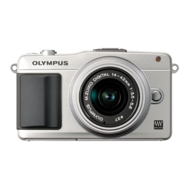 OLYMPUS ミラーレス一眼 PEN mini E-PM2 レンズキット シルバー E-PM2 LKIT SLV i8my1cf