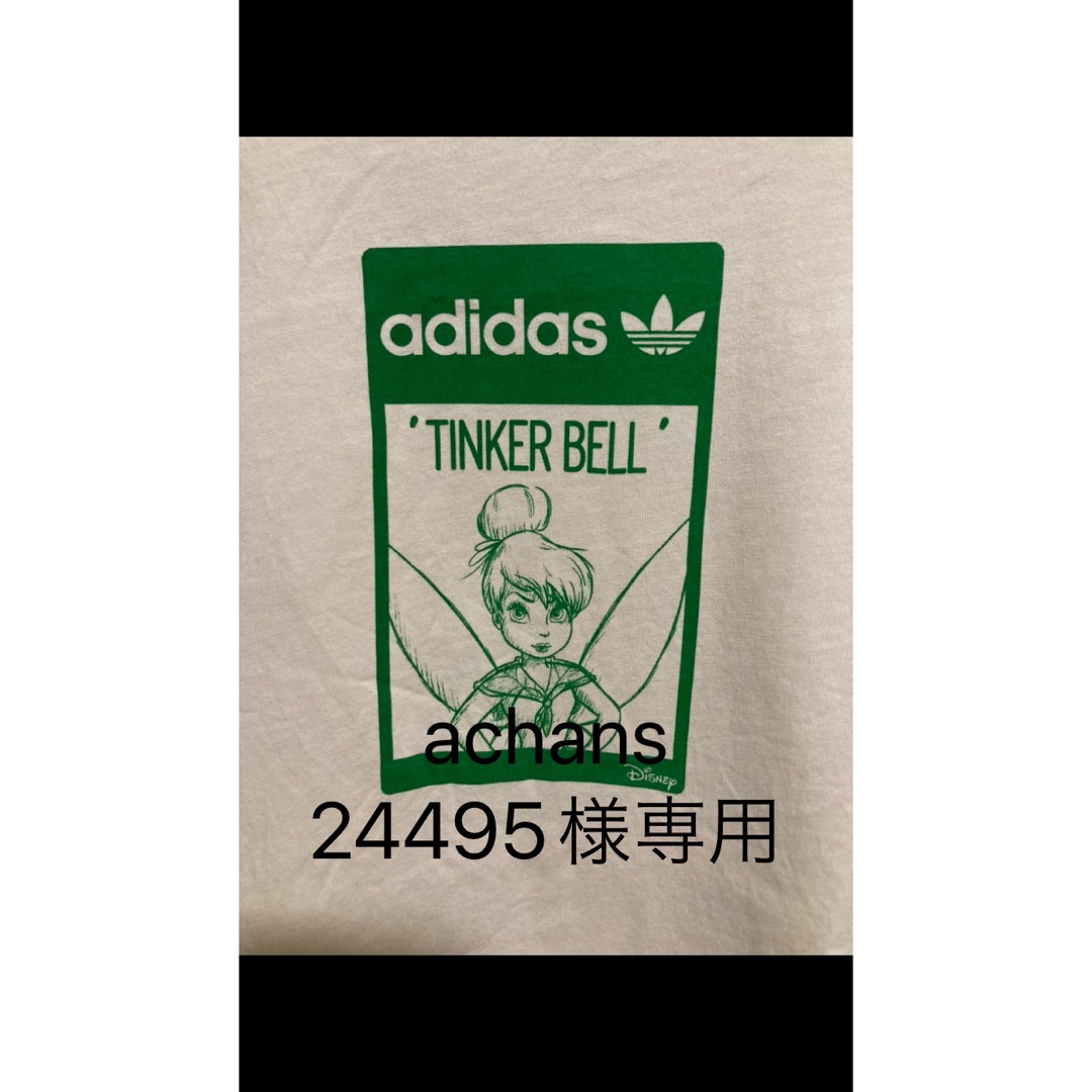 adidas(アディダス)のadidasキッズ　ティンカーベル　コラボTシャツ メンズのトップス(Tシャツ/カットソー(半袖/袖なし))の商品写真