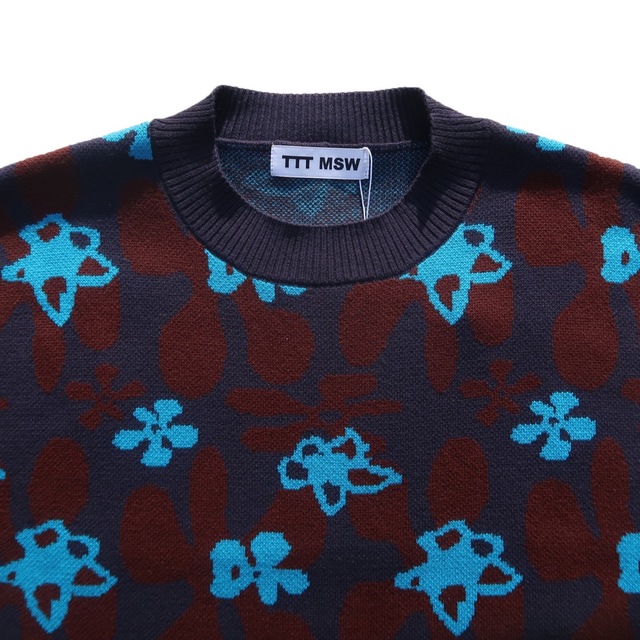 TTT MSW 23SS Flower Camo Knit Vest - ベスト