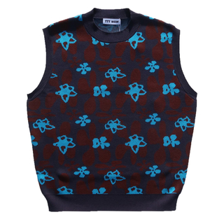 ティー(TTT_MSW)のTTT MSW 23SS Flower Camo Knit Vest(ベスト)