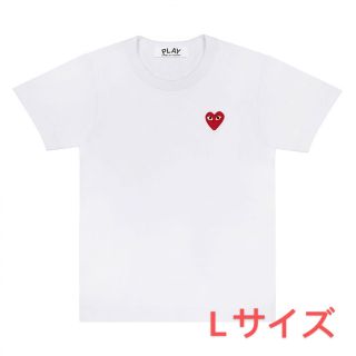 コムデギャルソン(COMME des GARCONS)の【即発】COMME des GARCONS ハートロゴ カットソー レディース(Tシャツ(半袖/袖なし))