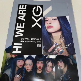 エックスジー(xg)のkcon xg ポストカード　クリアファイル　会場限定(K-POP/アジア)