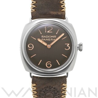 オフィチーネパネライ(OFFICINE PANERAI)の中古 パネライ PANERAI PAM01243 Y番(2022年製造) ブラウン メンズ 腕時計(腕時計(アナログ))