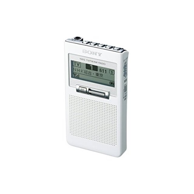 日本一 【中古】ソニー ポケットラジオ XDR-63TV : ポケッタブルサイズ