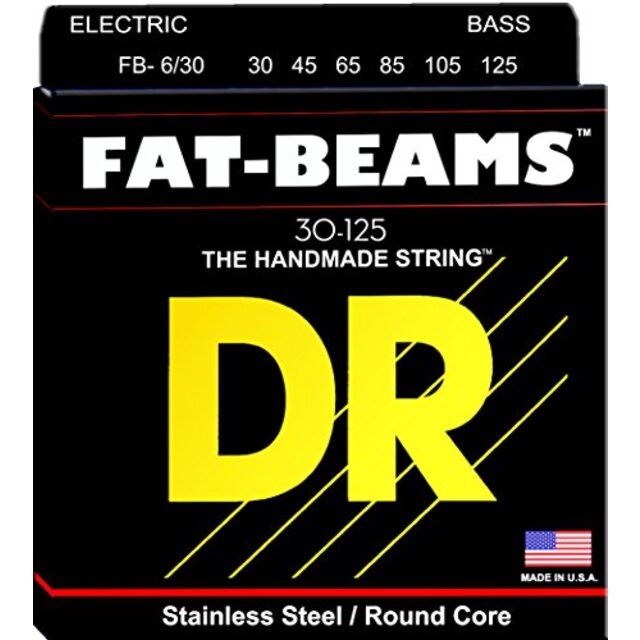 その他DR ベース弦 6弦 FAT-BEAMS ステンレス .030-.125 FB6-30 i8my1cf