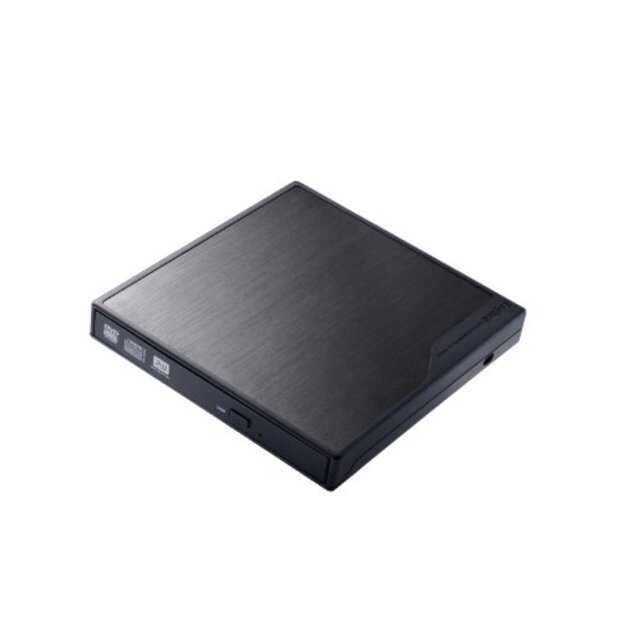 Logitec ポータブルDVDドライブ スーパーマルチ USB3.0 Nero Kwik Burn Express Essentials付属 【Windows8対応】 ブラック LDR-PMF8U3LBK