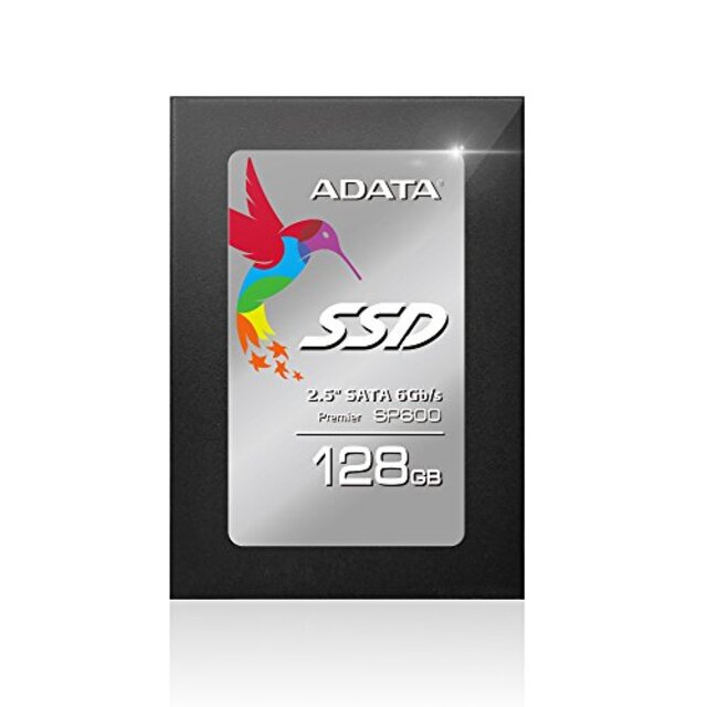 【中古】ADATA SSD 128GB 2.5インチ SATA3 6Gb/s MLC採用 3年保証 ASP600S3-128GM-C i8my1cf  | フリマアプリ ラクマ