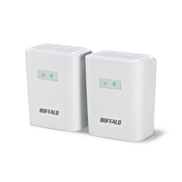 BUFFALO Homeplug AV方式PLCアダプター 2台セットモデル PL-05H/2 i8my1cf
