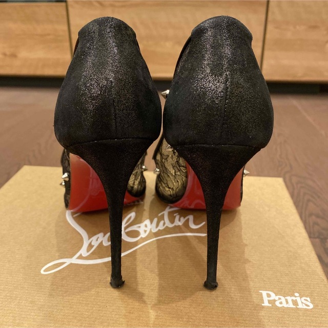 クリスチャンルブタンChristian Louboutin レースパンプス38 商品の