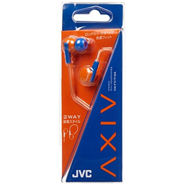 JVC AXIV HA-FX17-DA [オレンジ&ブルー] i8my1cf