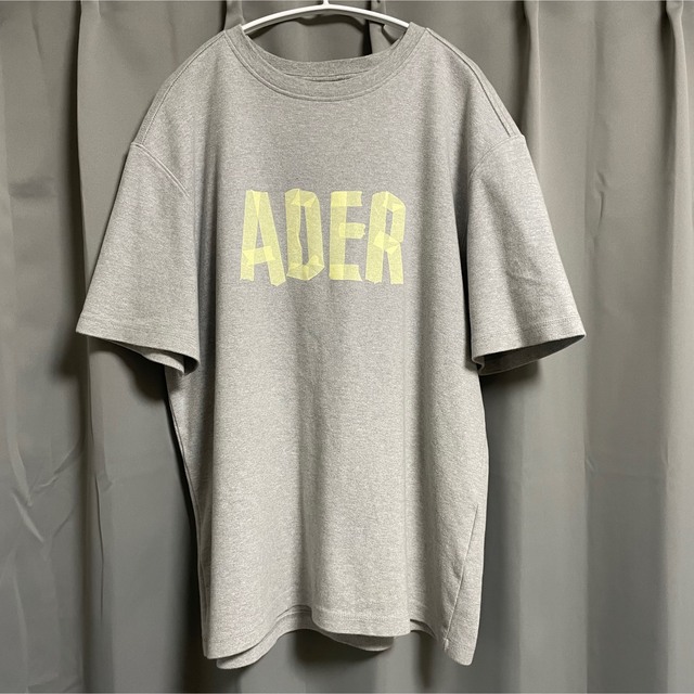 adererror tシャツ グレー