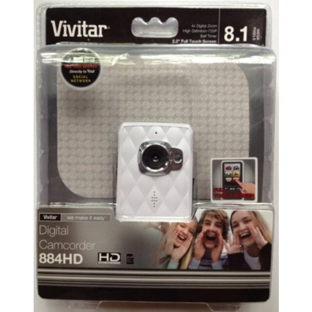Vivitar 884HD Digital Camcorder by Vivitar i8my1cf