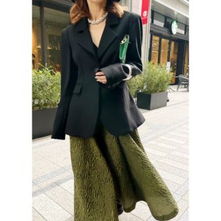 アメリヴィンテージ(Ameri VINTAGE)のAMERI WAIST SHAPE FLARE JACKET(テーラードジャケット)