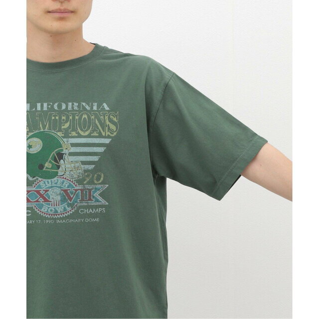 B.C STOCK(ベーセーストック)の【ナチュラル】【M】オーバーサイズ プリント半袖Tシャツ "CHAMPIONS" メンズのトップス(Tシャツ/カットソー(半袖/袖なし))の商品写真