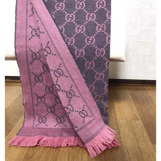 Gucci - あや様専用未使用☆正規品GUCCIストール☆ピンクの通販 by