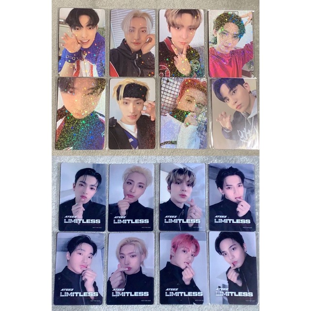 ATEEZ LIMITLESS HMV タワレコ トレカ 8種 コンプ ATEEZ LIMITLESS HMV タワレコ トレカ 8種 コンプ